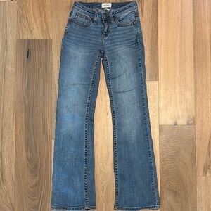 Shyanne Blue Flare Wide Leg Denim